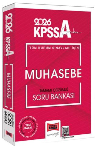 2026 KPSS-A Grubu Tüm Kurum Sınavları İçin Muhasebe Tamamı Çözümlü Soru Bankası | Yargı Yayınevi (Ciltsiz)  - Resim 1