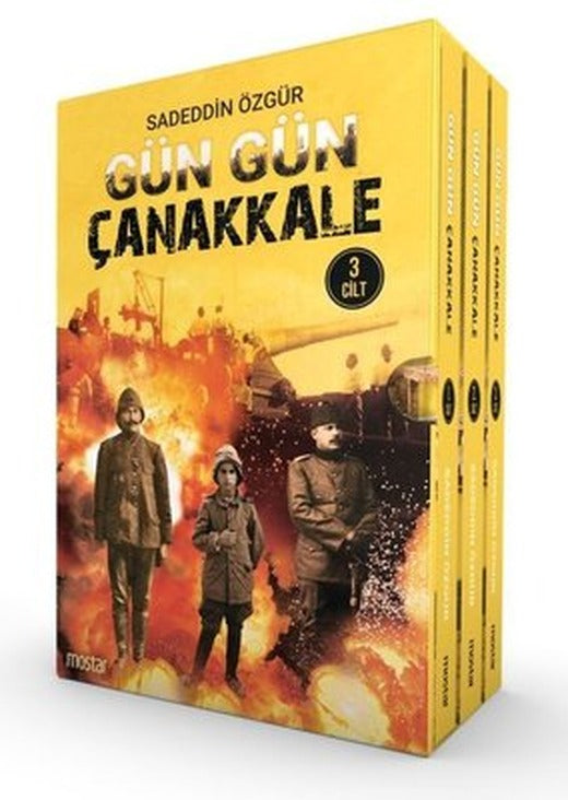 Gün Gün Çanakkale Seti - 3 Kitap Takım | Mostar