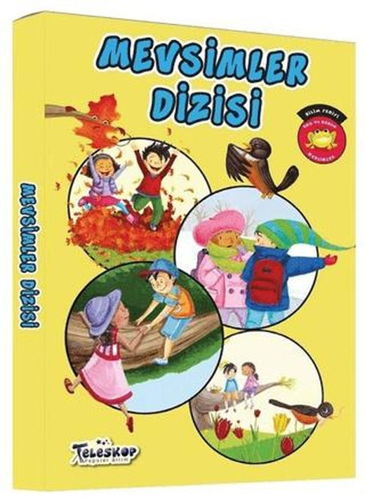 Mevsimler Dizisi - 4 Kitap Takım | Teleskop Popüler Bilim (Ciltsiz)