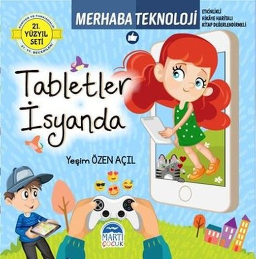 Merhaba Teknoloji Tabletler İsyanda - 21.Yüzyıl Seti | Martı Yayınları