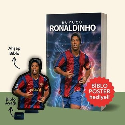 Büyücü Ronaldinho - Biblo Poster Hediyeli | Flipper Yayıncılık