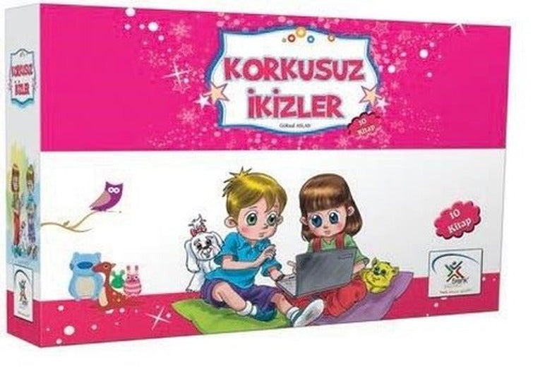 3.Sınıflar İçin Korkusuz İkizler Serisi Seti-10 Kitap Takım | 5 Renk Yayınları