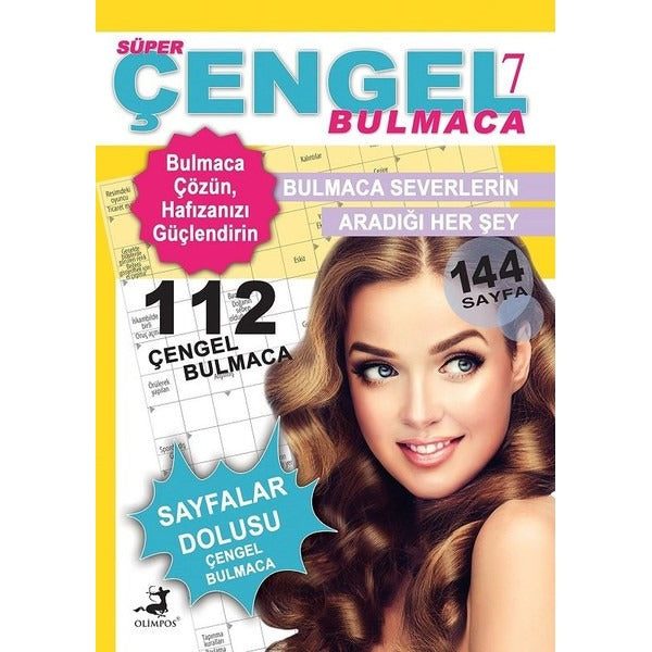 Süper Çengel Bulmaca 7 | Olimpos Yayınları (İnce Kapak)