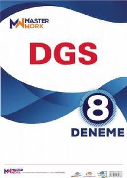 DGS 8 Deneme - Çözüm Kitapçığı Sayısal - Sözel | Masterwork (İnce Kapak)  - Resim 1