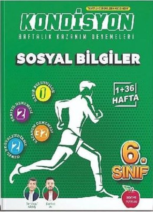 6. Sınıf Kondisyon Sosyal Bilgiler Denemeleri 37 Hafta | Newton Yayınları