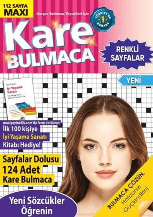 Maxi Kare Bulmaca 21 | Maxi Yayıncılık (Ciltsiz)
