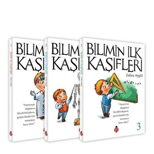 Bilimin İlk Kaşifleri Seti - 3 Kitap Takım | Uğurböceği
