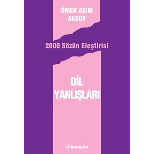 Dil Yanlışları | İnkılap Kitabevi - Lise Yardımcı / Başvuru Dizisi (İnce Kapak)