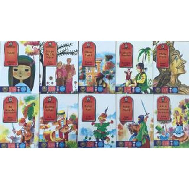 Gugukkuşu 100 Temel Eser (10 Kitap Takım) | Gugukkuşu Yayınları (Ciltsiz)