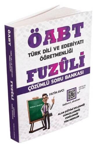Fatih Avcı ÖABT Türk Dili ve Edebiyatı Öğretmenliği Fuzuli Soru Bankası Çözümlü - Fatih Avcı kitap kapağı