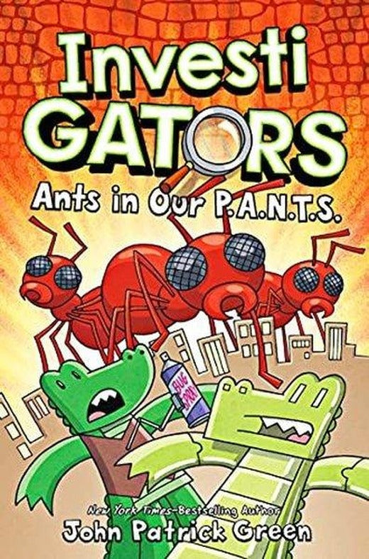 InvestiGators: Ants in Our P.A.N.T.S. : A Laugh-Out-Loud Comic Book Adventure! | Pan MacMillan (İnce Kapak)