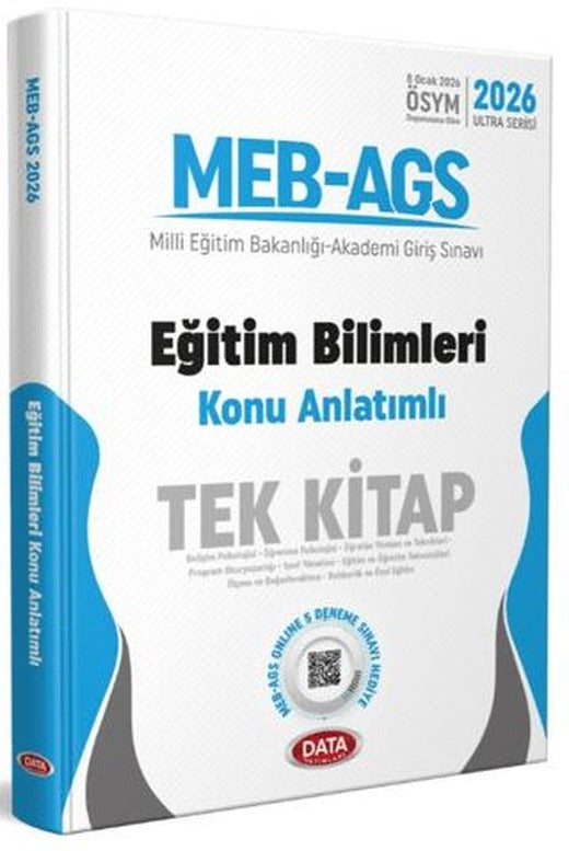 2026 MEB-AGS Eğitim Bilimleri Tek Kitap Konu Anlatımlı