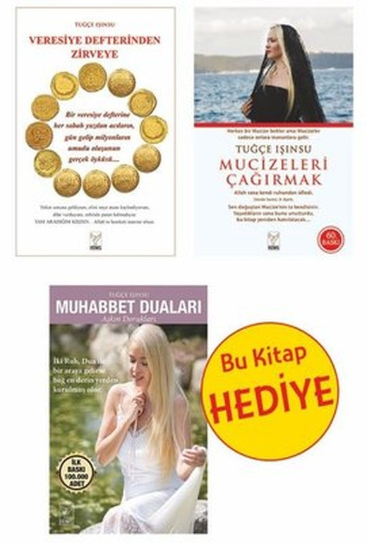 Veresiye Defteri - Mucizeleri Çağırmak Seti - 2 Kitap Takım - Hediye: Muhabbet Duaları | Feniks Kitap (İnce Kapak)