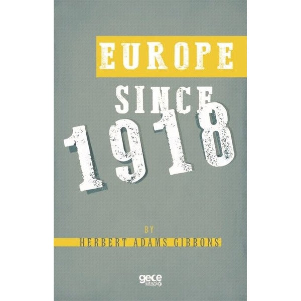 Europe Since 1918 | Gece Kitaplığı