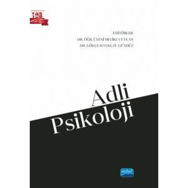 Adli Psikoloji | Nobel Akademik Yayıncılık (İnce Kapak)