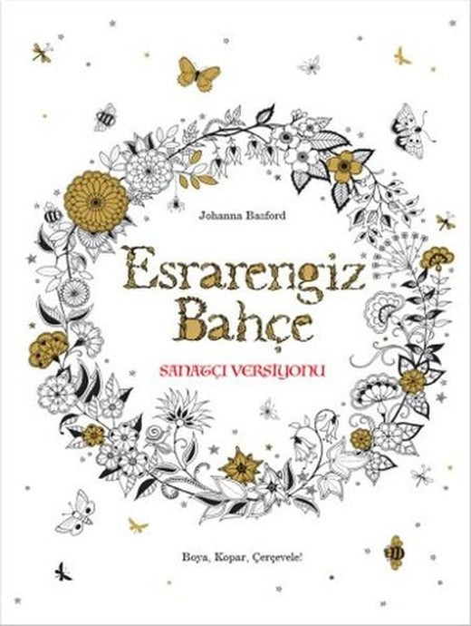 Esrarengiz Bahçe Sanatçı Versiyonu | Edam (İnce Kapak)