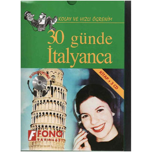 30 Günde İtalyanca CD'li - Kutulu | Fono Yayınları