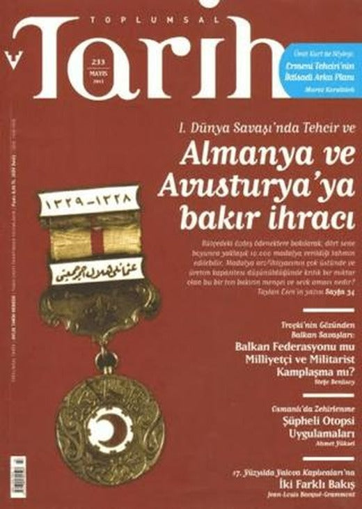Toplumsal Tarih Dergisi Sayı: 233 | Tarih Vakfı Yurt Yayınları - Toplumsal Tarih Dergisi (Ciltsiz)
