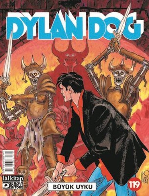 Dylan Dog Sayı 119 - Büyük Uyku | Lal (İnce Kapak)