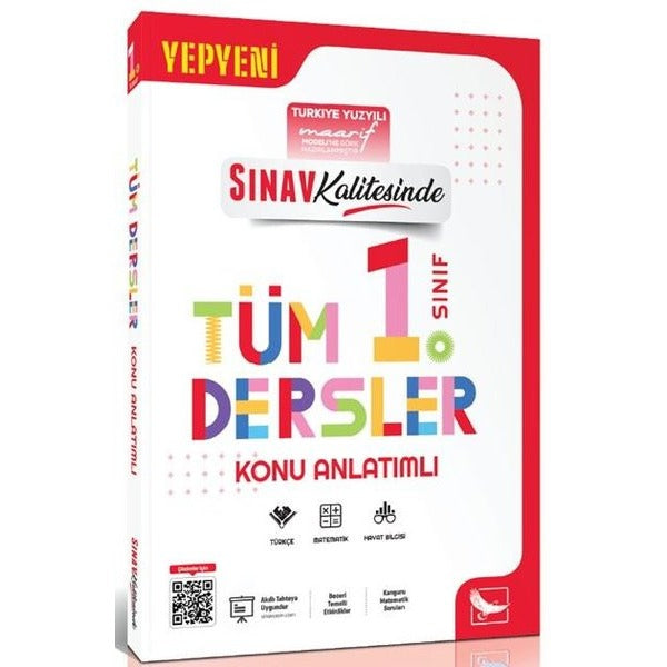 Sınav Kalitesinde 1. Sınıf Tüm Dersler Konu Anlatımlı