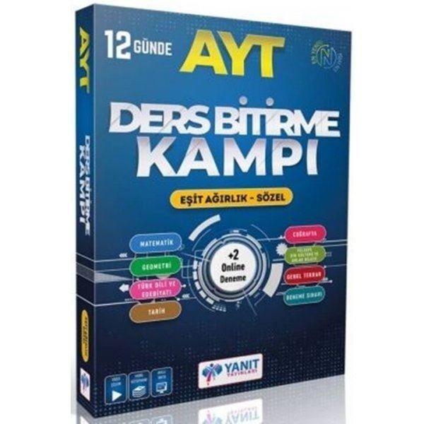 AYT Ders Bitirme Kampı Eşit Ağırlık - Sözel | Yanıt Yayınları (İnce Kapak)  - Resim 1