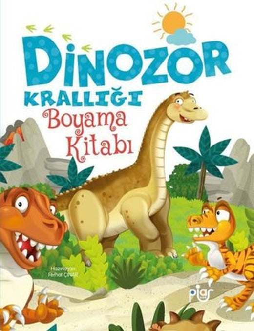 Dinozor Krallığı Boyama Kitabı | Piar Yayınları