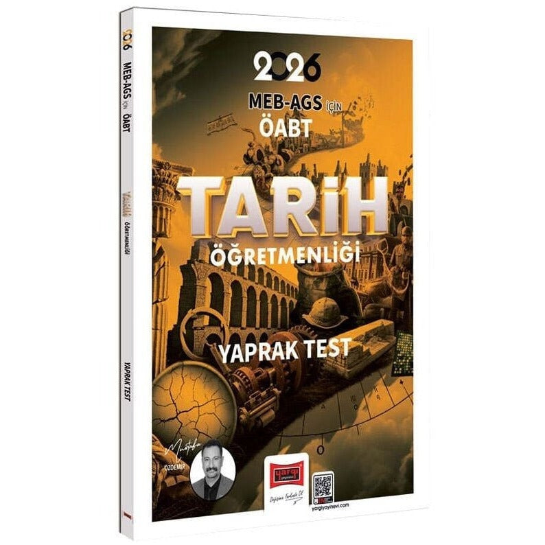 2026 MEB-AGS ÖABT Tarih Öğretmenliği Yaprak Test | Yargı Yayınevi (Ciltsiz)