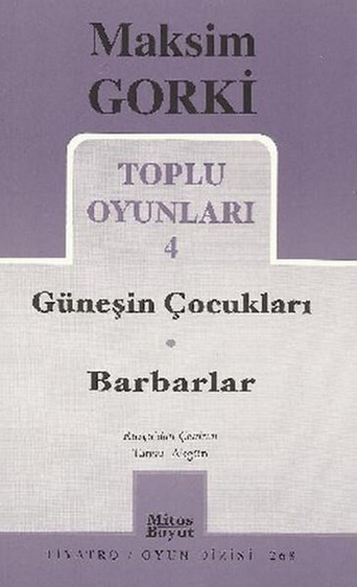 Toplu Oyunları 4 | Mitos Boyut Yayınları - Tiyatro Oyun Dizisi (İnce Kapak)
