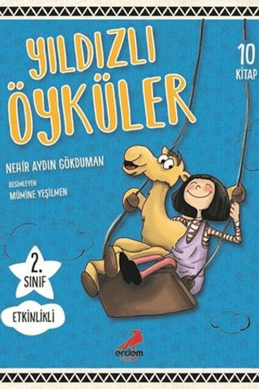Yıldızlı Öyküler - 10 Kitap Takım | Erdem Çocuk (Ciltsiz)