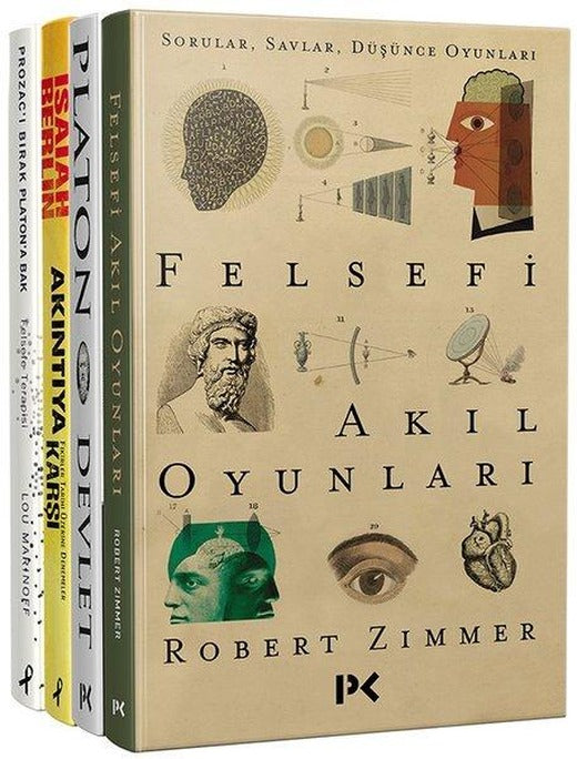 Felsefe 101 Seti-4 Kitap Takım | Profil Kitap (İnce Kapak)