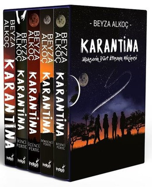 Karantina Serisi Seti-5 Kitap Takım-Kutulu | İndigo Kitap