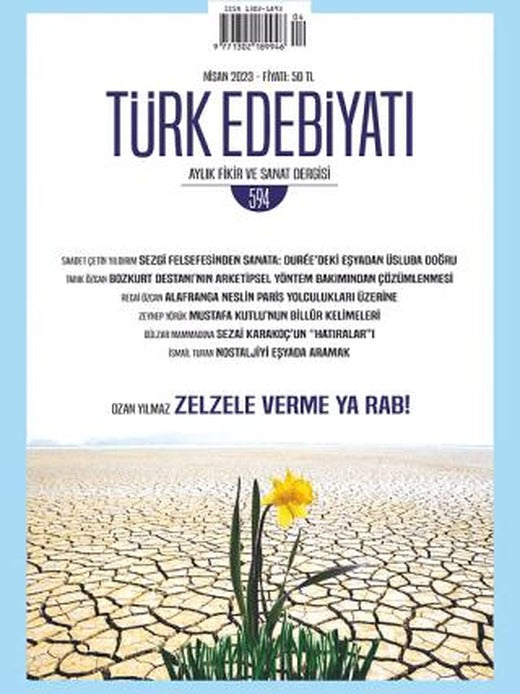 Türk Edebiyatı Dergisi Sayı: 594 Nisan 2023 | Türk Edebiyatı Dergisi (Ciltsiz)