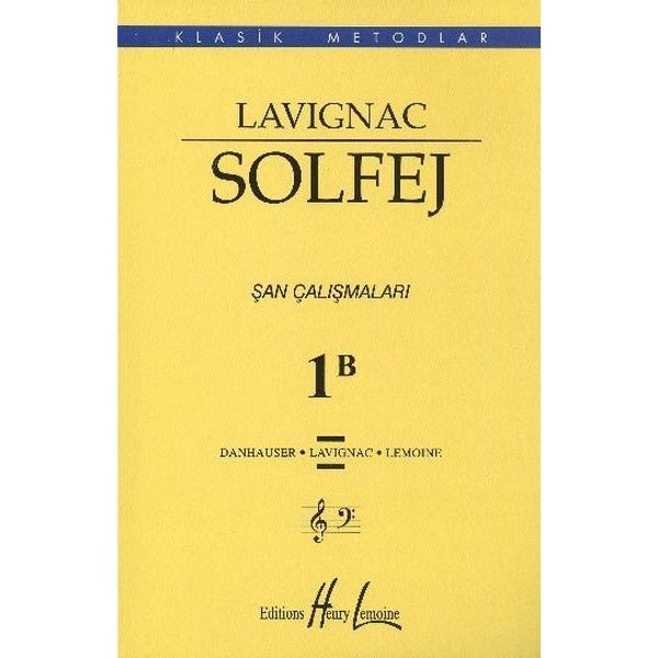 Lavignac Solfej 1B (Büyük Boy)