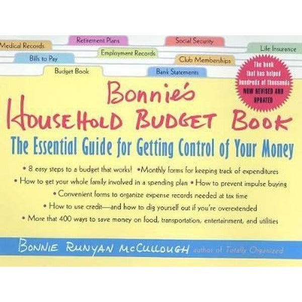 Bonnie's Household Budget Book : The Essential Guide for Getting Control of Your Money | St. Martin's Griffin