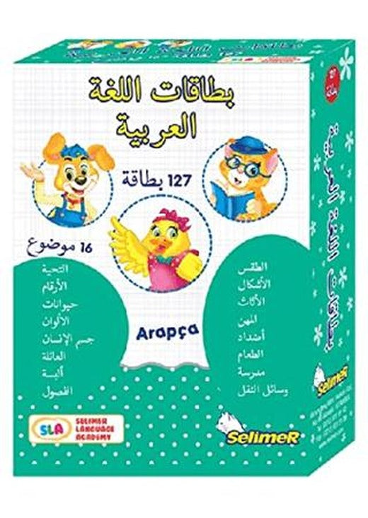 Arapça Dil Kartları 127 Kart | Selimer Yayınları (Ciltsiz)