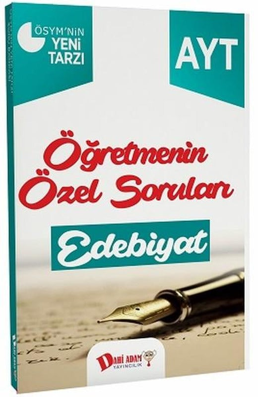 AYT Edebiyat Öğretmenin Özel Soruları | Dahi Adam Yayıncılık (İnce Kapak)