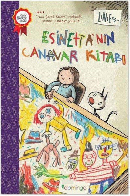 Esinetta'nın Canavar Kitabı | Domingo Yayınevi (İnce Kapak)