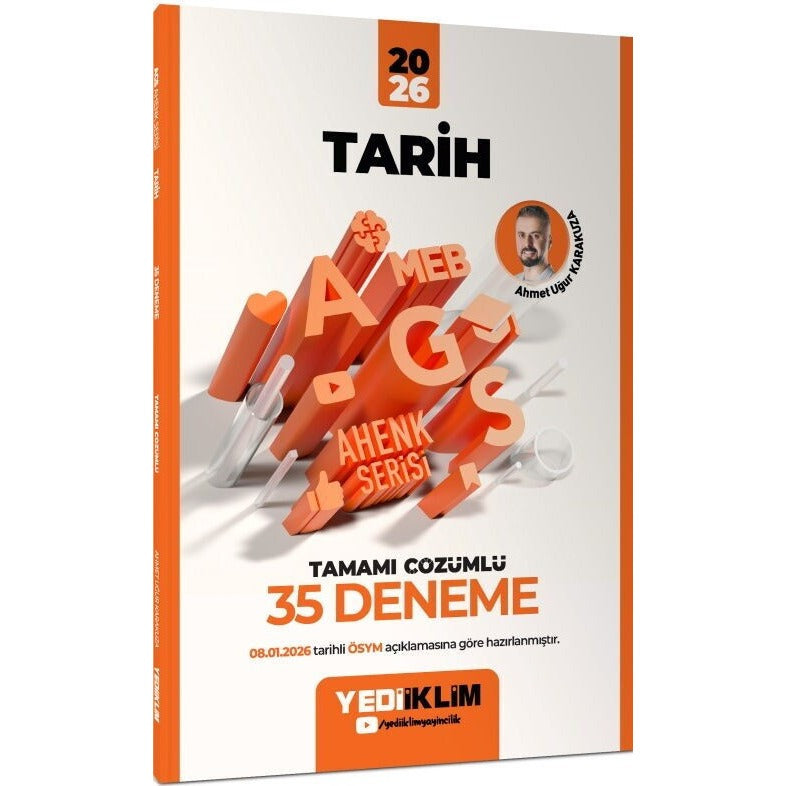 2026 MEB-AGS Ahenk Tarih Tamamı Çözümlü 35 Deneme