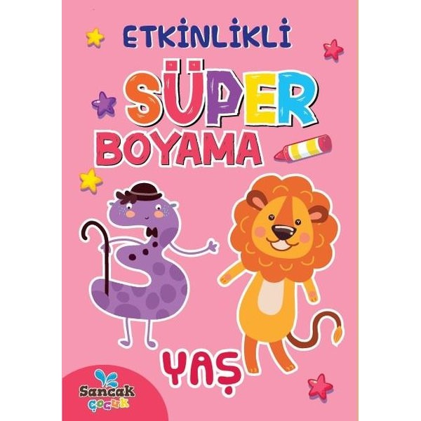 Etkinlikli Süper Boyama 3 Yaş | Sancak Çocuk