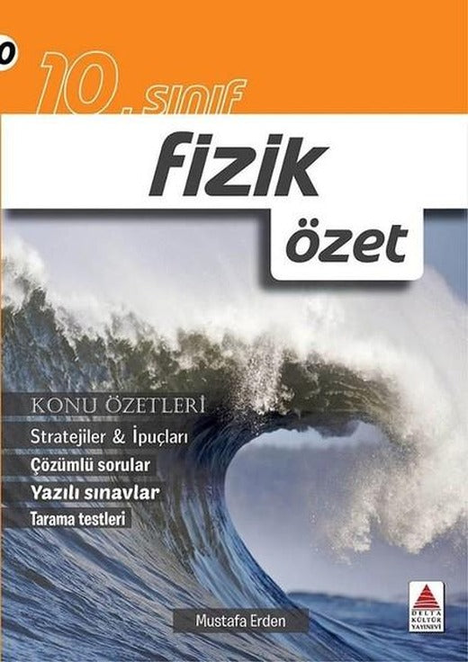 10.Sınıf Fizik Özet-Konu Özetleri | Delta Kültür-Eğitim (İnce Kapak)