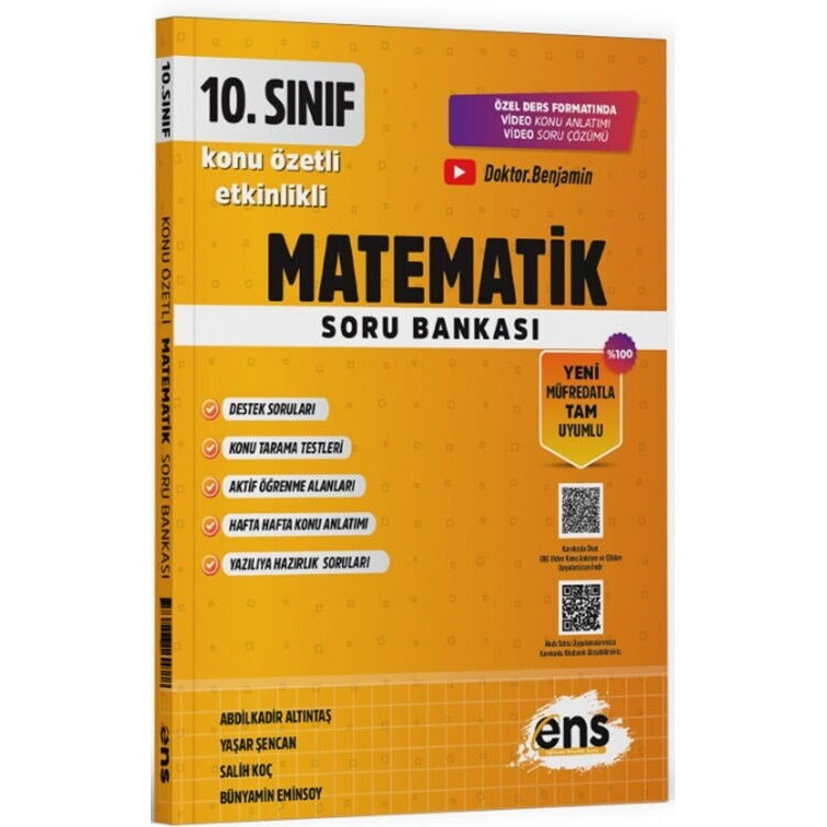 10. Sınıf Matematik Etkinlikli Soru Bankası | ENS Yayınları (Ciltsiz)