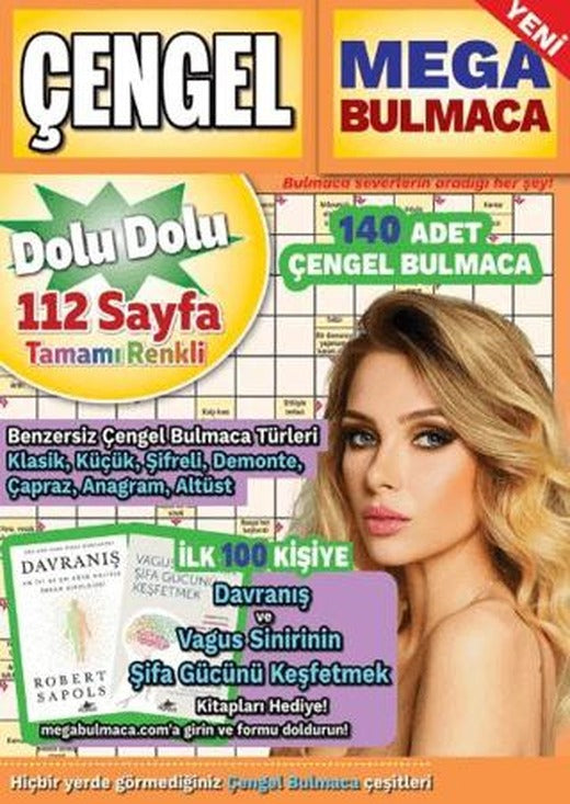 Mega Çengel Bulmaca 18 | Maxi Yayıncılık (Ciltsiz)