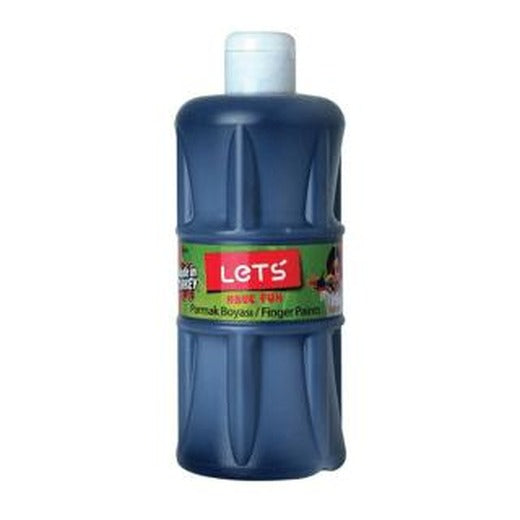LETS Parmak Boyası 500 ml Siyah | Lets