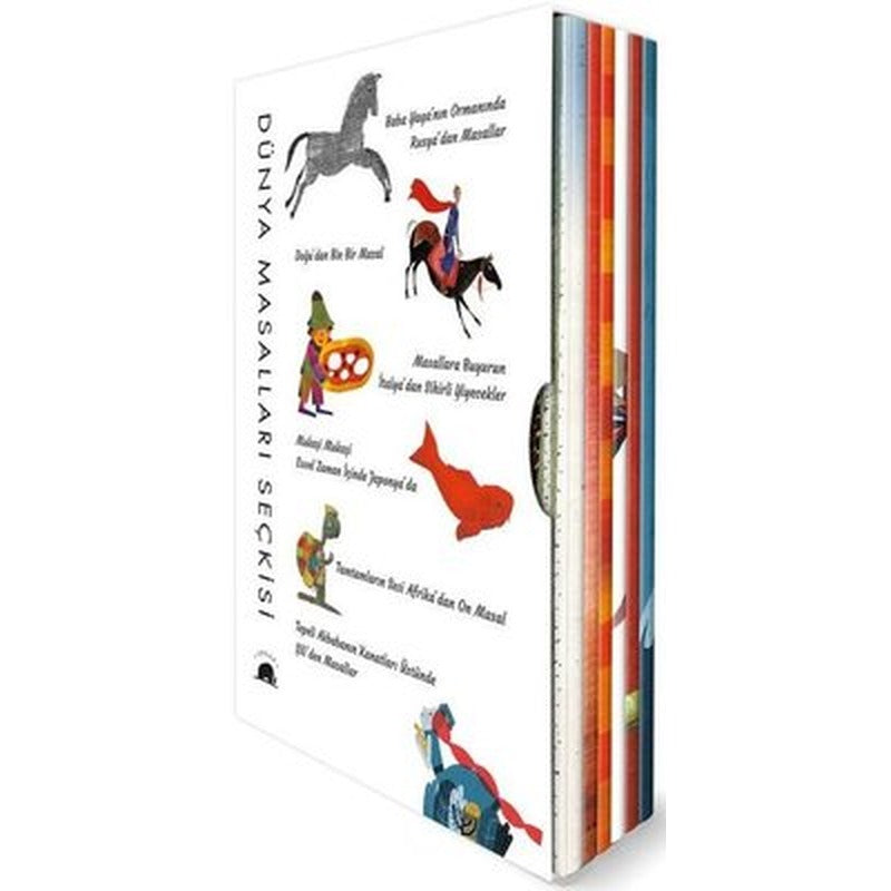 Dünya Masalları Seçkisi Seti-6 Kitap Takım | Kolektif Kitap (İnce Kapak)