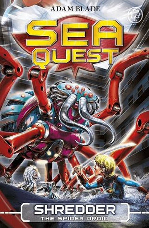 Sea Quest: Shredder the Spider Droid: Book 5 | Hachette Books (Ciltsiz)