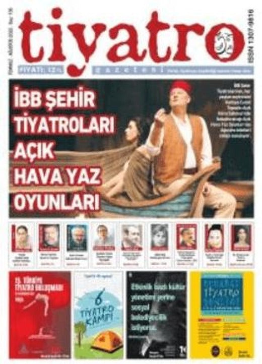 Tiyatro Gazetesi Sayı: 136 Temmuz Ağustos 2022 | Tiyatro Gazetesi (Ciltsiz)
