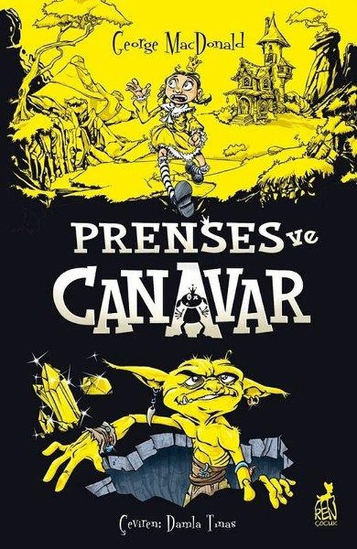 Prenses ve Canavar | Ren Kitap (İnce Kapak)