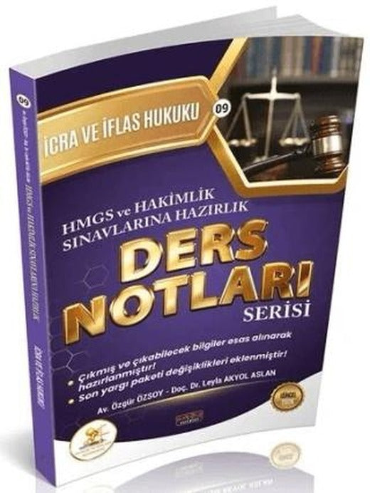 2026 HMGS Hakimlik HUKAL İcra ve İflas Hukuku Ders Notları