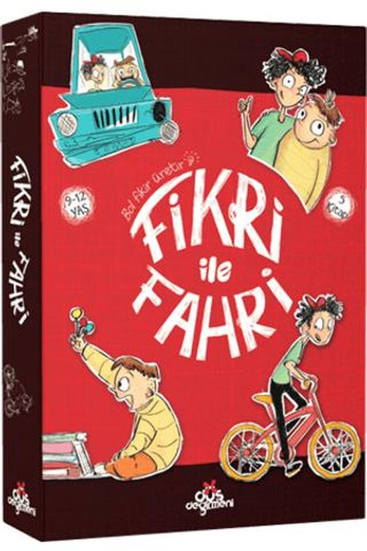 Fikri ile Fahri (5 Kitap Set) | Düş Değirmeni (Ciltsiz)