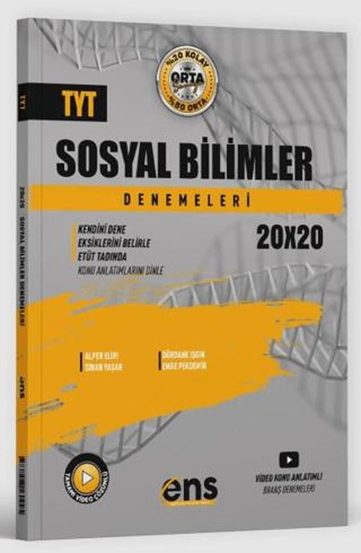 TYT Sosyal Bilimler 20li Deneme | ENS Yayınları (Ciltsiz)